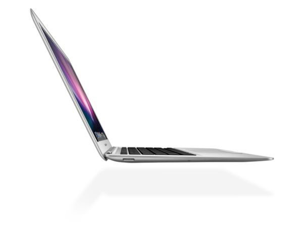 The MacBook Air is unbelievably thin and light.