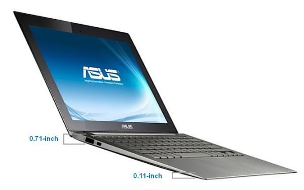 The Asus UX31 features a pretty great screen, but also a very snappy processor.