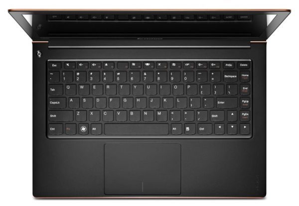 Lenovo's ultrabooks has a great keyboard-touchpad combo.