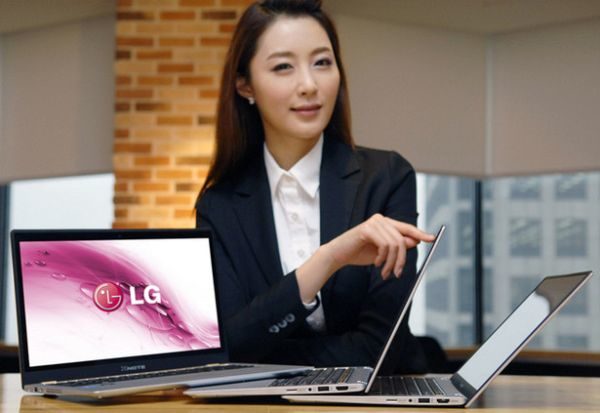 Unfortunately, the Korean lady is not included in the ultrabook's price...