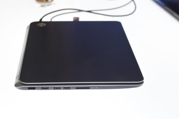 Too thick to be an ultrabook, too thin to just be a simple laptop.