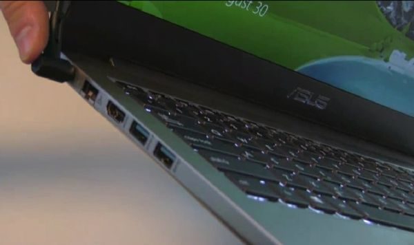 Could anyone ask for more ports from such a sleek laptop?