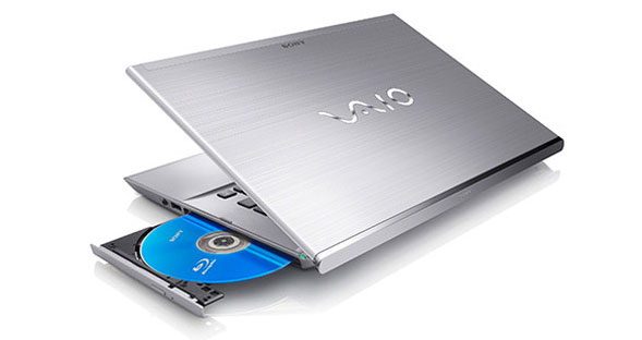 The best you can do right now is get a 14 inch ultrabook with DVD/Bluray drive, like the Vaio T Series