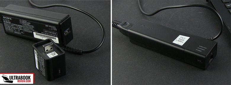USB slot and a compatible Wireless Dongle on the brick