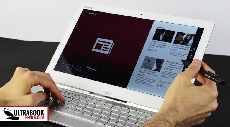 The Sony Vaio Duo 13 can be more than the regular laptop/tablet