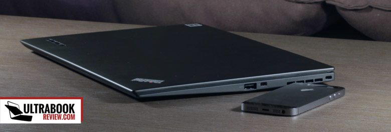 The X1 Carbon is compact and slim