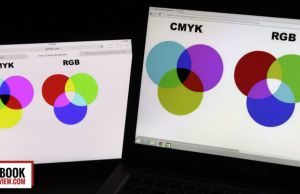 CMYK and RGB colors - iPad Air (left) vs Zenbook UX 303LN (right)
