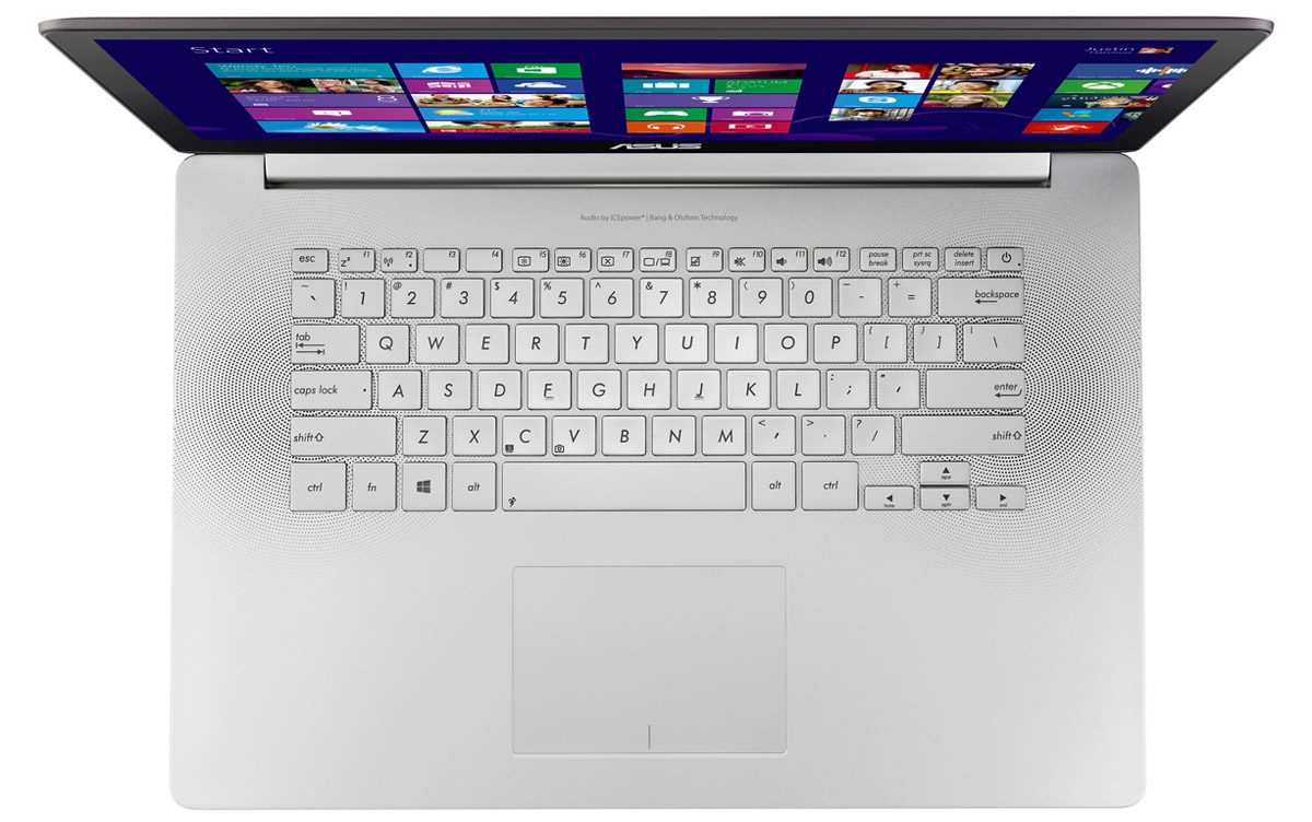 The keyboard and trackpad are borrowed from other recently launched Zenbooks