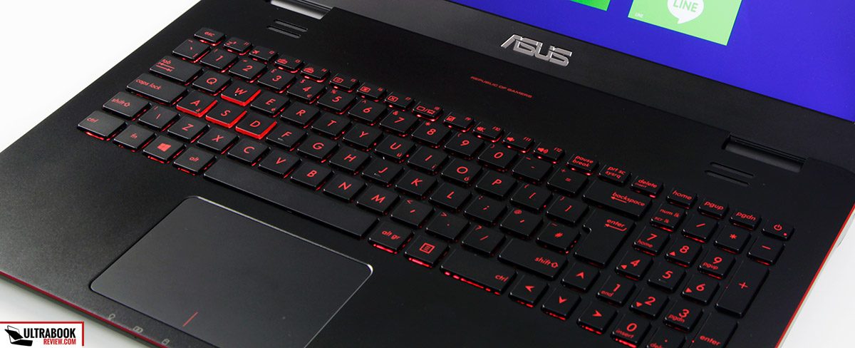 asus laptop keyboard not lighting up