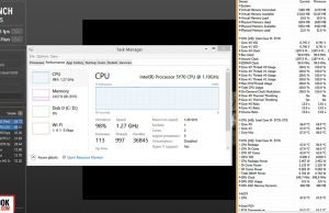 performance frequencies cinebench CPUrun