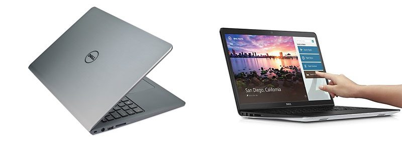The Inspiron 15 5000 gets the more premium looks and a backlit-keyboard, while it's only marginally more expensive