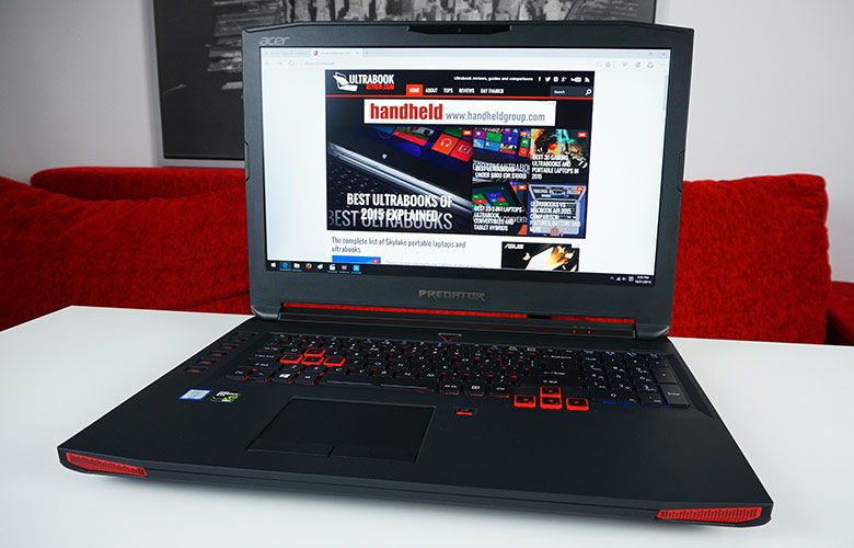 The Acer Predator 17 is Acer's first attempt at a powerful 17-inch gaming laptop