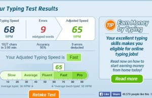 typing test