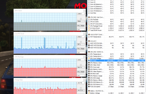 perf temps gaming battery