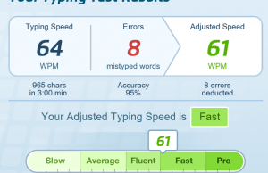 typing test