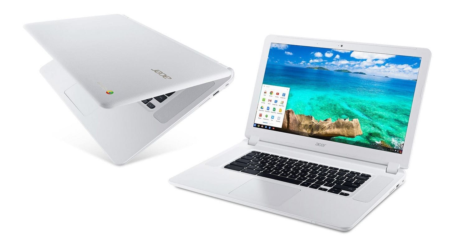 The Acer Chromebook 15 gets a rather bulky and heavy plastic body, but you're not going to find anything else like it for under $250