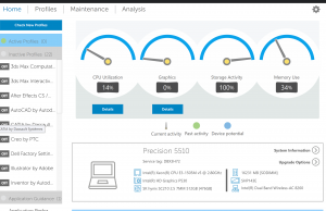 dell precision optimizer