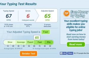 typing test