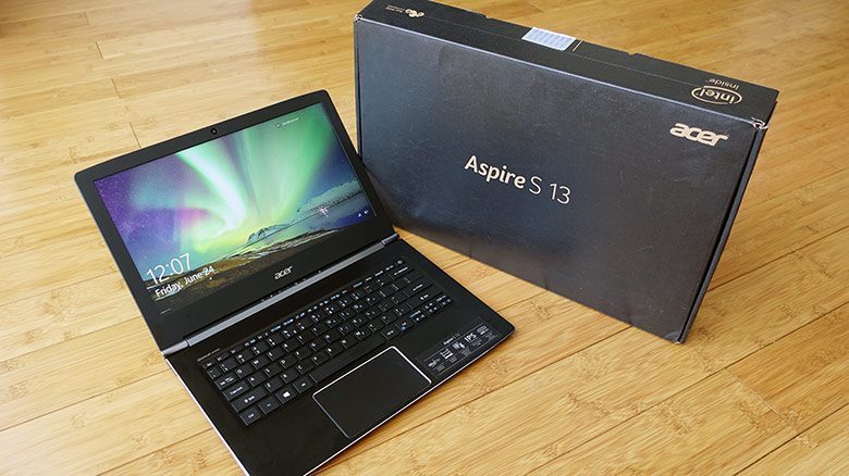 The Aspire S13 sells for between $600 and $1000, which is a great price for what you're getting