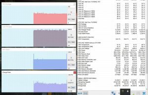 perf temps gaming battery