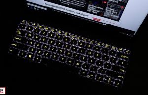 keyboard backlit