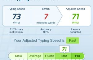 typing test 3