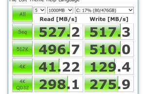 crystal SSD 512