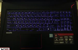 keyboard backlit