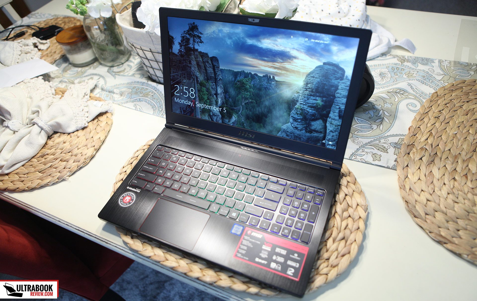 If you want a powerful and ultra-compact 15-inch laptop, the MSI GS63VR must be on your list