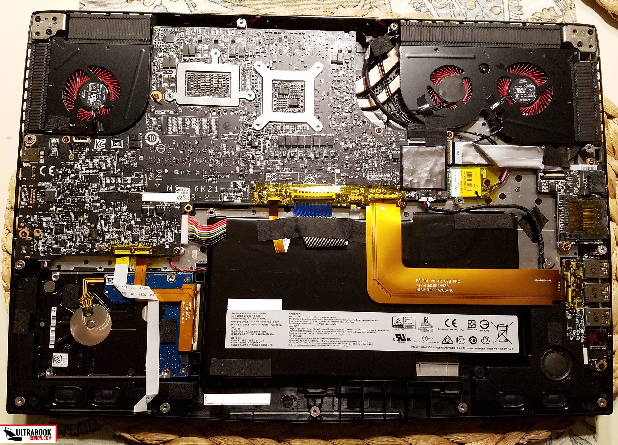 How to upgrade the HDD, RAM and SSD on the MSI Stealth Pro ... lenovo wire diagram 