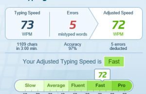 typing test