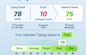 typing test