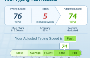 typing test