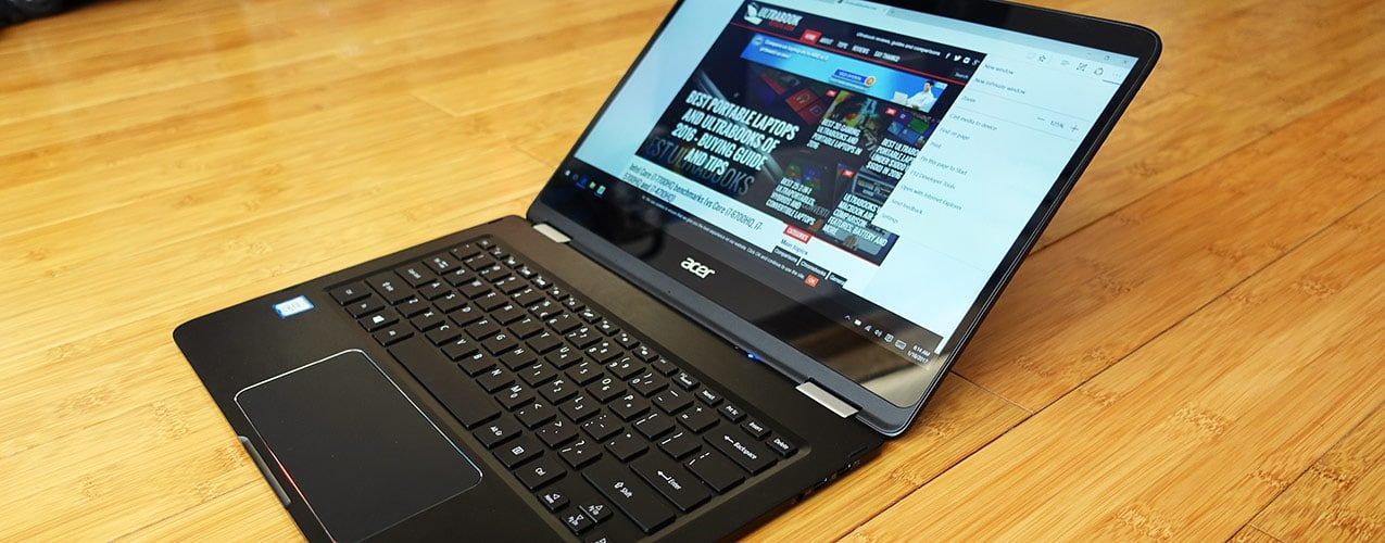 Acer Spin 7 SP714-51 review – ultra-slim convertible with fanless hardware
