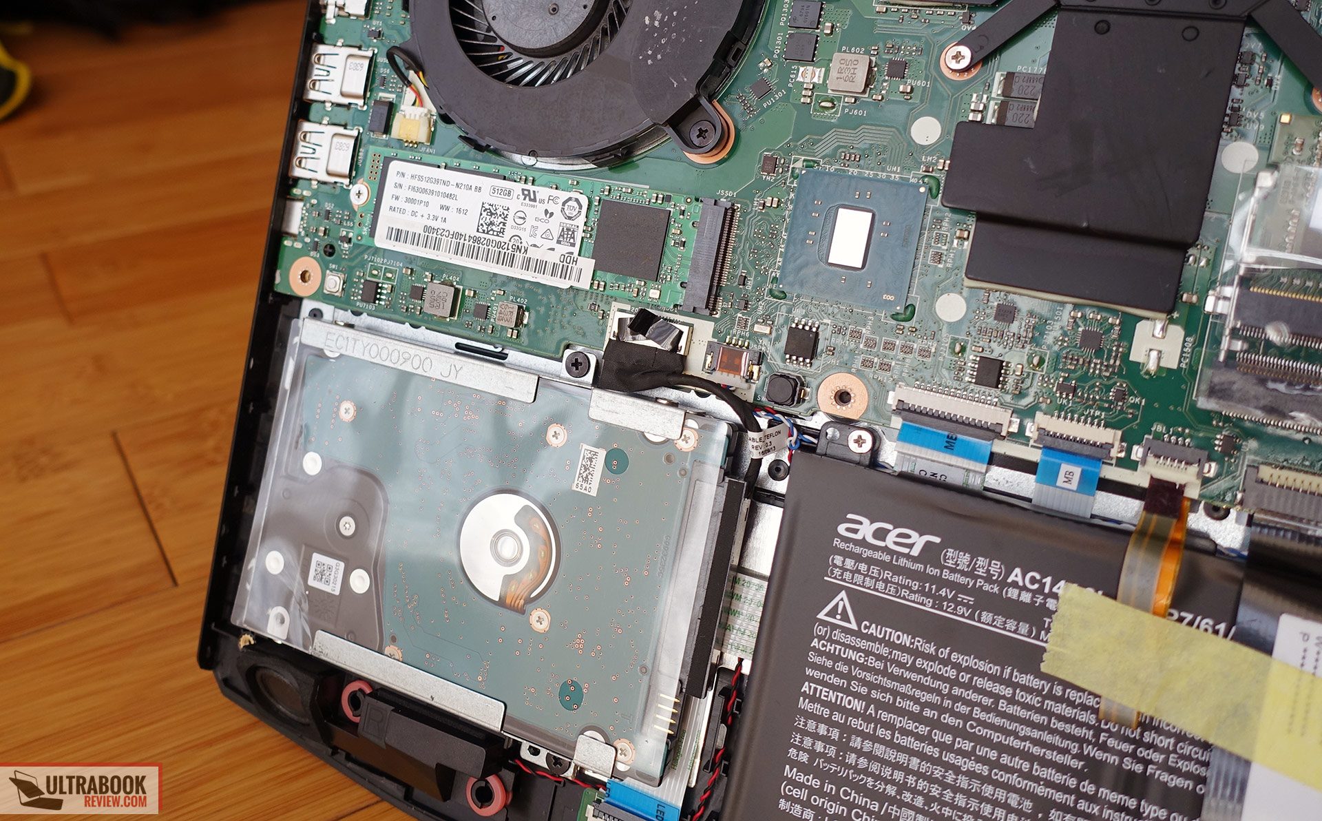 Anvendelse serie Gå op og ned Acer Aspire VX15 VX5-591G review - Core i7 and GTX 1050Ti graphics