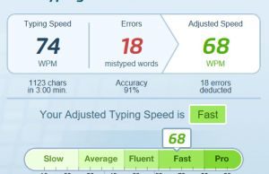 typing test