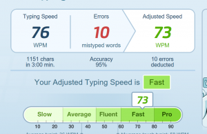 typing test