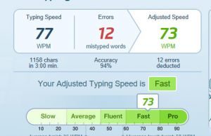 typing test 1