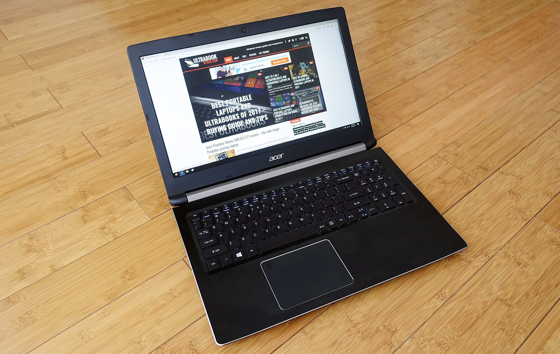Acer Aspire 7 A715-71G review - powerful multimedia laptop with tamed