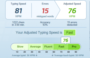 typing test 1