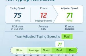typing test
