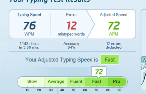 typing test