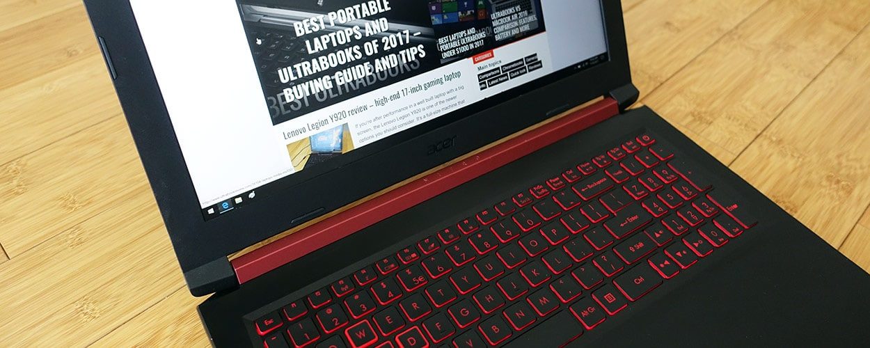 Acer Nitro 5 AN515-51 review – GTX 1050 Ti gaming laptop under $1000