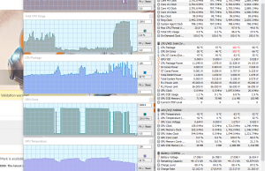 performance temps 3dmark timespy