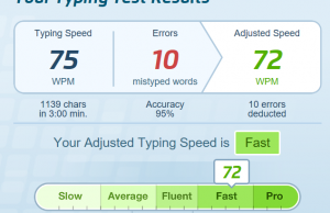 typing test