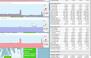 perf temps typing