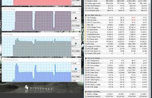 perf temps cinebench