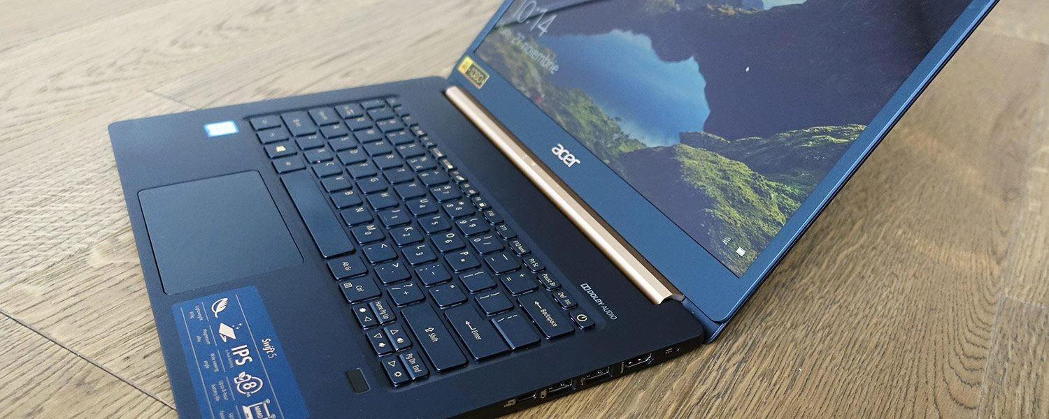 Acer Swift 5 SF514-52T review - a modern and extremely light ultrabook