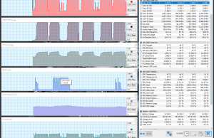 perf temps cinebench undervolted