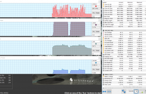 perf temps cinebench battery 1